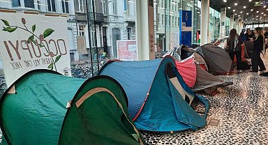 Gazze'ye destek protestoları Belçika ve Hollanda'daki üniversitelere yayıldı