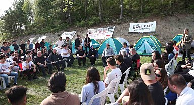 Gençler mağara festivalinde buluştu