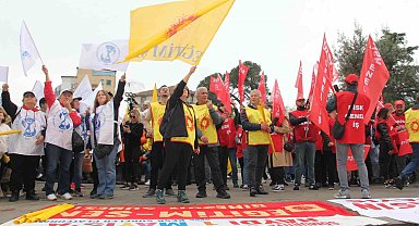 Giresun'da 1 Mayıs kutlaması