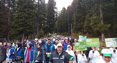 Giresun'da orman yangınlarının azaltılması amacıyla etkinlik yapıldı