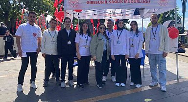 Giresun'da vatandaşlar organ bağışı konusunda bilgilendirildi