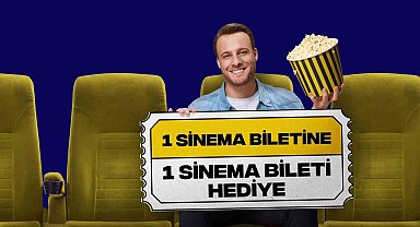 GNÇ, '1 sinema biletine 1 sinema bileti hediye' uygulamasını hayata geçiriyor