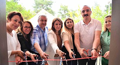 Gökçam Yaşam Merkezi'nde "El Emeği Ürünler Sergisi" açıldı
