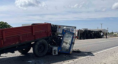 Gönen'de trafik kazası: 2 yaralı