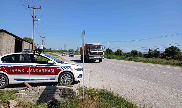 Gönen'de yeni hız sınırlaması
