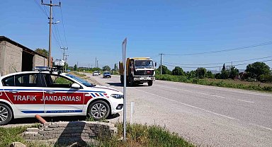 Gönen'de yeni hız sınırlaması