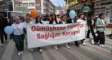 Gümüşhane'de 'Sağlık İçin Harekete Geç' etkinlikleri düzenlendi