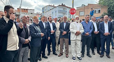 Hacı adayları dualarla uğurlandı