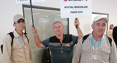 Hacı adayları kutsal topraklara uğurlandı