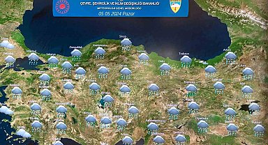 Hafta sonu tüm yurtta gök gürültülü sağanak bekleniyor