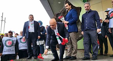 HAK-İŞ Taksim'de