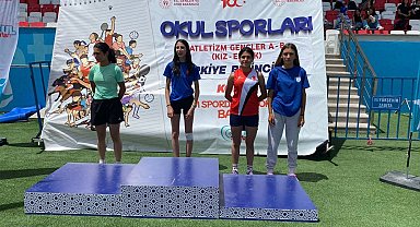 Hamide Nur Tekdemir, Türkiye üçüncüsü oldu