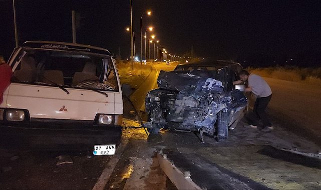 Hatay'da trafik kazası: 2 yaralı
