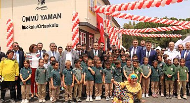 Hayırsever tarafından yapılan Karacaören Ümmü Yaman İlkokulu ve Ortaokulu törenle açıldı