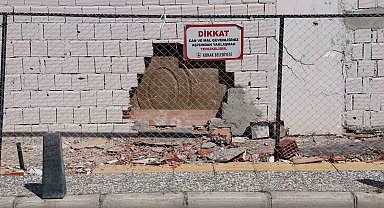 Hırsızlar bu kez de tarihi Kardiçalı Han'ın duvarlarını kırarak talan etti