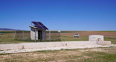 Hırsızlar güneş enerjisiyle sulama sistemini hedef aldı