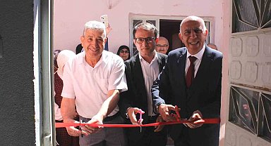 Hisarcık Hamamköy'de açılan giyim kurslarının yılsonu karma sergisi