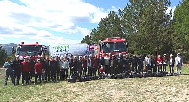 Hisarcık'ta "Orman Benim" kampanyası etkinliği