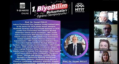 Hitit Üniversitesi "1. BiyoBilim Buluşmaları" öğrenci sempozyumu tamamlandı
