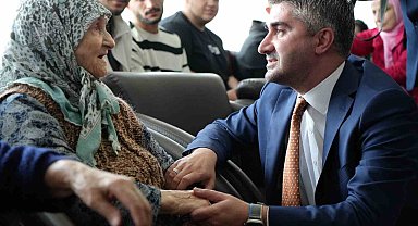 Huzurevi sakinleri duygu dolu anlar yaşadı