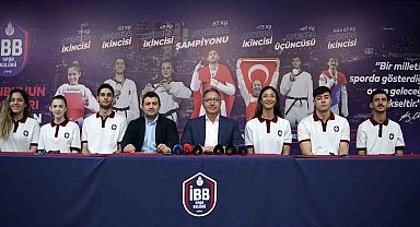 İBBSK Tekvando Takımı, basınla bir araya geldi