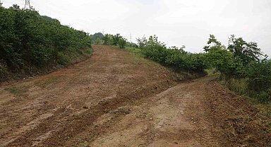 İki mahalleyi bağlayacak 25 metrelik yolda çalışmalar başladı