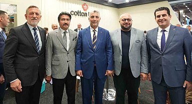 İl Başkanı Güngör, Bakan Bolat ile Denizlili firmaları fuarda ziyaret etti.