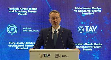 İletişim Başkanı Altun: "Yunanistan'la dostluğumuzu pekiştirecek ve güçlendirecek her türlü girişime destek vermeye hazırız"