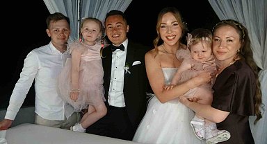 İlk görüşte aşkla başladı: Sibiryalı geline Türk usulü düğün