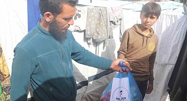 İmkander Gazze'deki mazlumları yalnız bırakmıyor