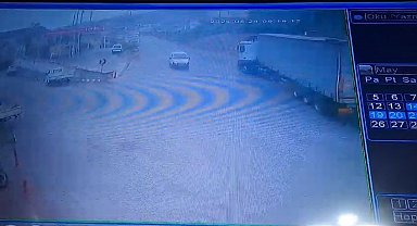 Islak yolda dehşet saçan tırın sürücüsü böyle ağladı