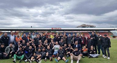 Isparta 1. Amatör Futbol Ligi'nde şampiyon Sütçülerspor oldu