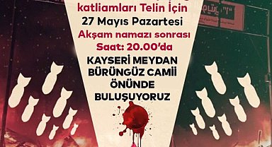 İsrail'in soykırımına karşı bir araya gelecekler