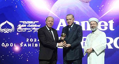 İyilik Ödülü sahibi Seferoğlu: "Bin 510 caminin 30 yıl süreyle elektriğini ücretsiz olarak karşılayacağız"
