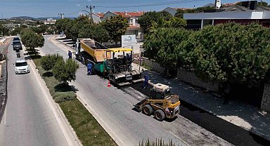 İzmir Büyükşehir Belediyesi asfalt atağı başlattı