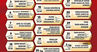 İzmir sanata doyacak