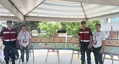 Jandarma geleceğin mucitlerini yalnız bırakmadı