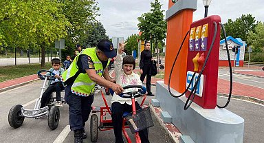 Jandarmadan özel çocuklara trafik eğitimi
