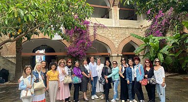 Kadın girişimciler Kuşadası'na hayran kaldı