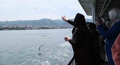 Kadınların vapur keyfi