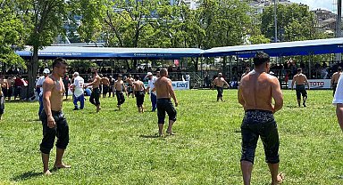 Kağıthane'de ata sporu yağlı güreş müsabakaları düzenlendi