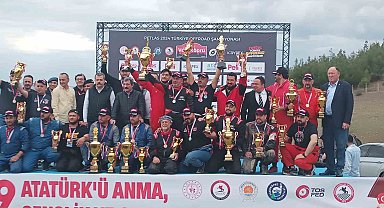 Kahramankazan Belediyespor'dan off-road ikinciliği