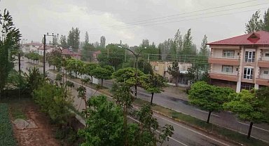 Kahramanmaraş'ta sağanak yağış etkili oldu