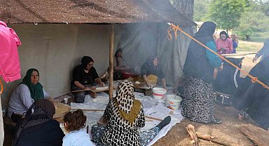 Kahramanmaraş'ta Yörüklerin bazlama şenliği