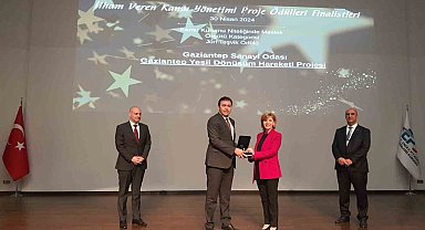 KALDER'den GSO'ya Yeşil Dönüşüm Ödülü