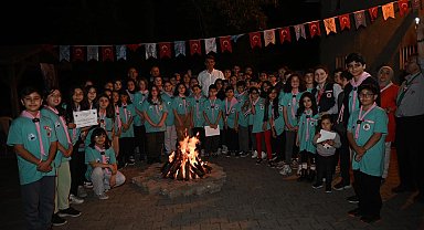 Kamp ateşi Kartepe'de yakıldı