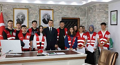Kan bağışına kampanyasına öğrencilerden destek