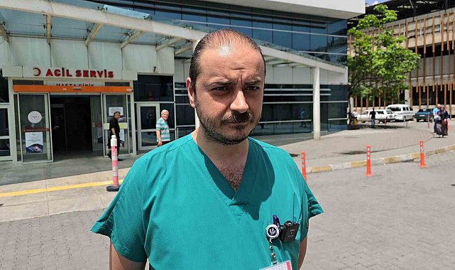 Karabük'te doktora saldırıya tepki