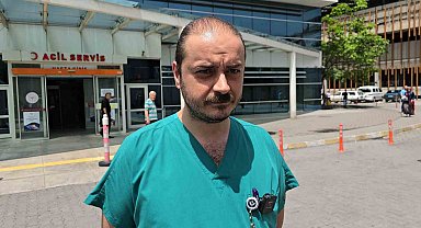 Karabük'te doktora saldırıya tepki