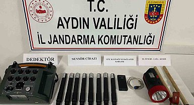 Karacasu'da tarihi eser operasyonu: 1 gözaltı